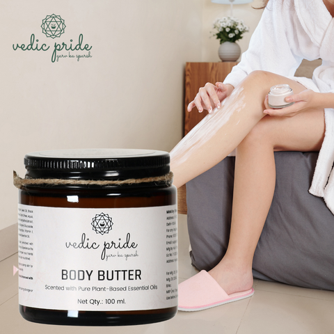 Ayurvedic Body Butter | Ghee Based Body Butter Lotion | Deeply Moisturize & Nourish Skin