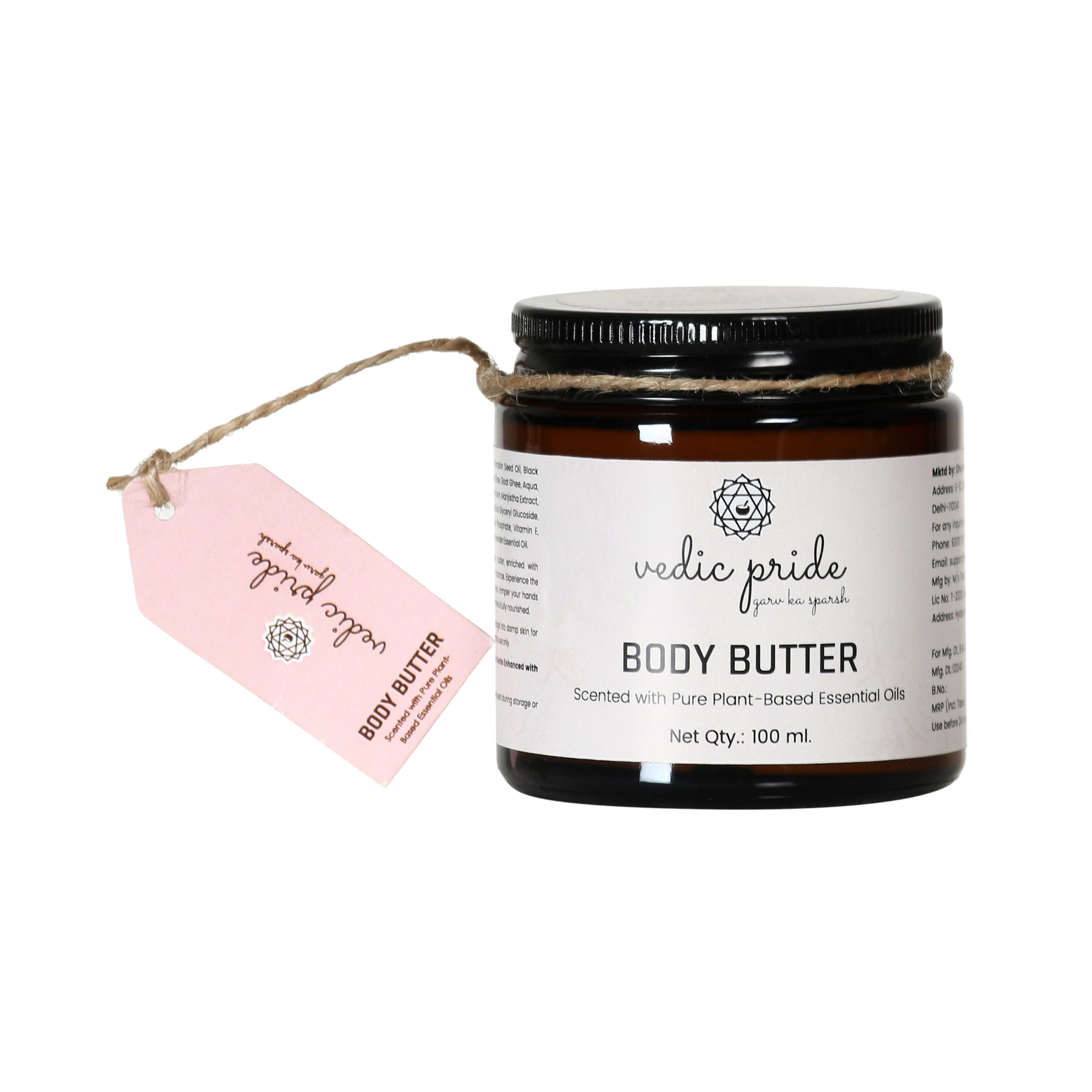 Ayurvedic Body Butter | Ghee Based Body Butter Lotion | Deeply Moisturize & Nourish Skin